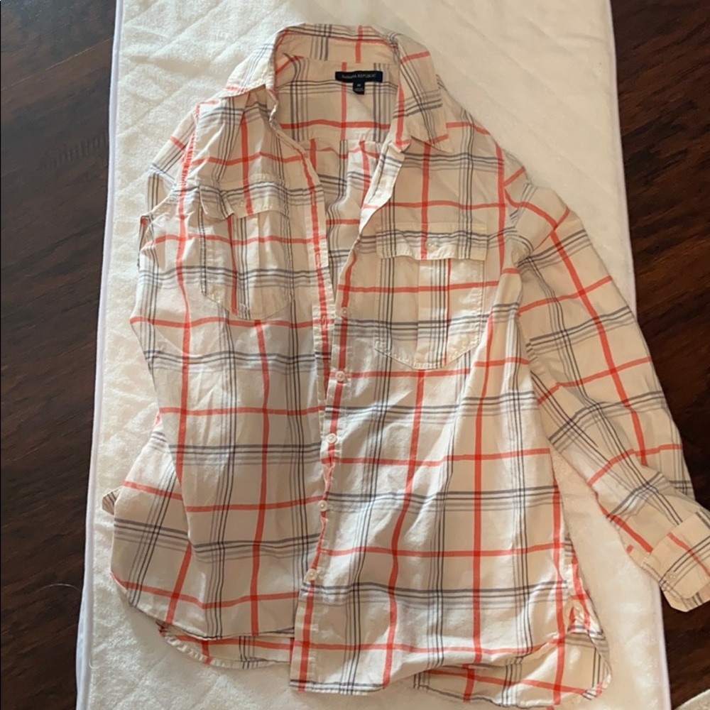 Banana republic medium button down